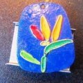 Image client Pendentif 59 x 25 mm - ovale 1 trou