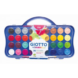 Aquarelle Giotto Aquarelli - paquet de 36 Aquarelle Giotto Aquarelli - paquet de 36