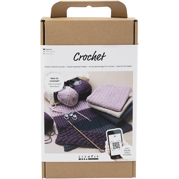 Commencer le kit de bricolage au crochet