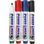 Marqueurs pour tableau blanc 4 mm - couleurs mlanges - 4 pcs