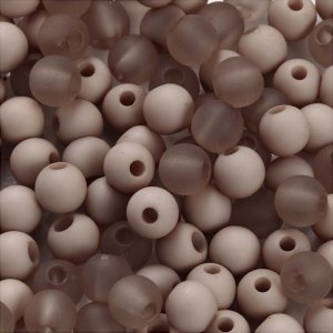 Perles en plastique - gris clair - 40 g Perles en plastique - gris clair - 40 g