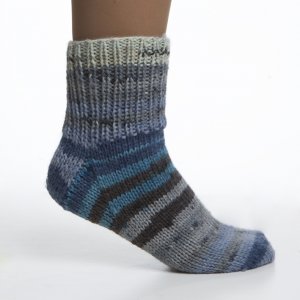 Fil Viking Raggen 150g - Gris/bleu/turquoise (728) Fil Viking Raggen 150g - Gris/bleu/turquoise (728)