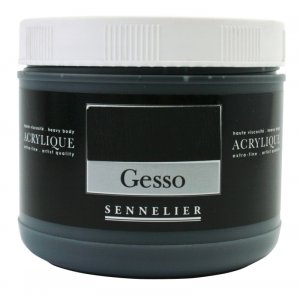 Médium Acrylique Sennelier 500 Ml - Gesso Noir Médium Acrylique Sennelier 500 Ml - Gesso Noir