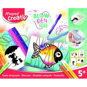 Crayon bleu - Maped - String Art (5+ ans) Crayon bleu - Maped - String Art (5+ ans)