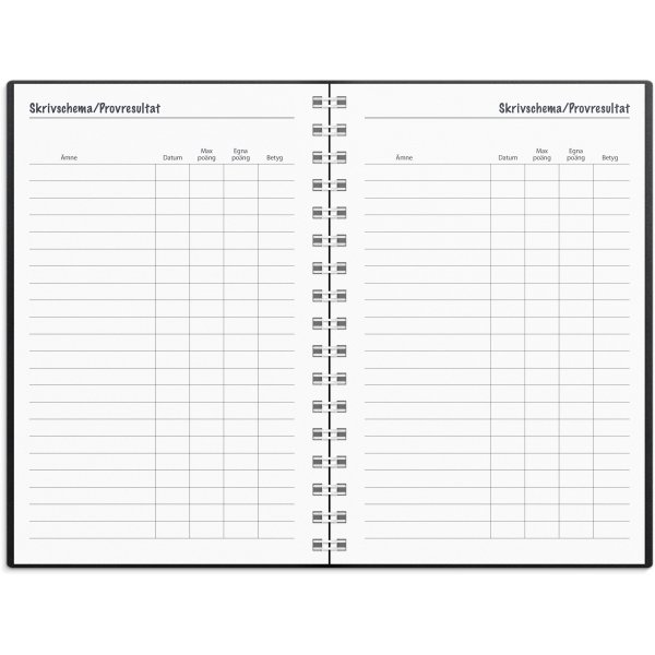 Calendrier 24/25 - Petite Anne d'Etude - Basic plastique noir