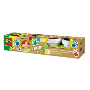 Peinture au doigt, 4 couleurs ECO Peinture au doigt, 4 couleurs ECO