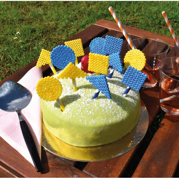 Perles tube Go green 1000 pcs Jaune