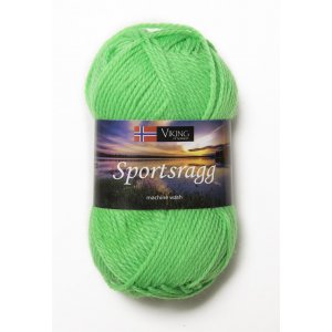 Fil Viking Chiffon de sport 50g - Vert fluo (535) SR Fil Viking Chiffon de sport 50g - Vert fluo (535) SR