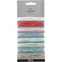 Cordon en coton - couleurs mlanges - 8x5 m
