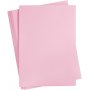 Carton coloré - rose clair - A2 - 180 g - 100 feuilles