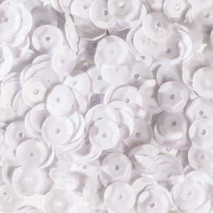 Paillettes, Rondes/Dômes 6mm - 40g Opaque Paillettes, Rondes/Dômes 6mm - 40g Opaque