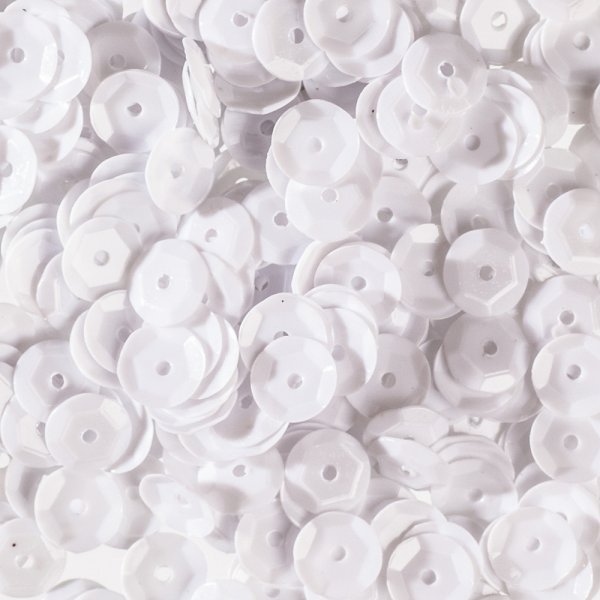 Paillettes, Rondes/Dmes 6mm - 40g Opaque