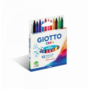 Crayons de cire Giotto Cera - paquet de 12 Crayons de cire Giotto Cera - paquet de 12