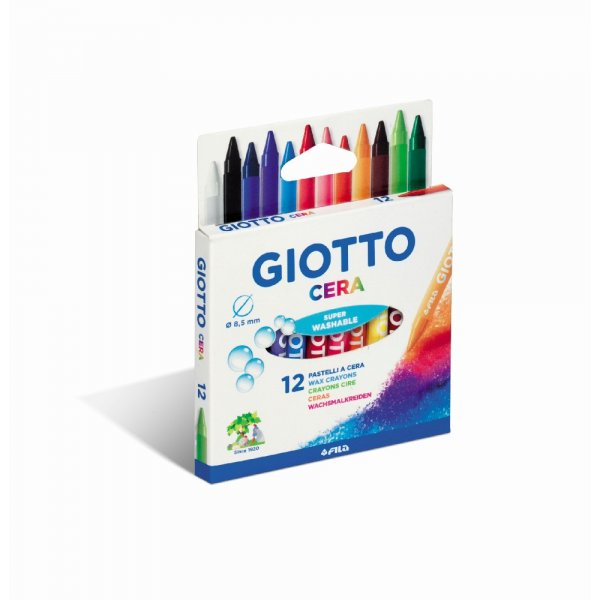 Crayons de cire Giotto Cera - paquet de 12
