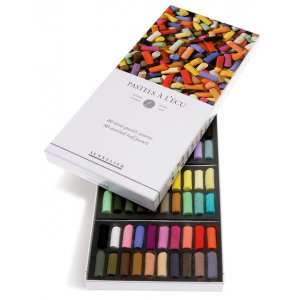 Set de 80 1/2 crayons pastel tendre Sennelier Set de 80 1/2 crayons pastel tendre Sennelier