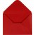 Enveloppe - rouge - 11,5 x 16 cm - 10 pcs Enveloppe - rouge - 11,5 x 16 cm - 10 pcs