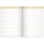 Agenda hebdomadaire non dat - Bleu