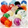Perles en plastique  facettes - 125 ml