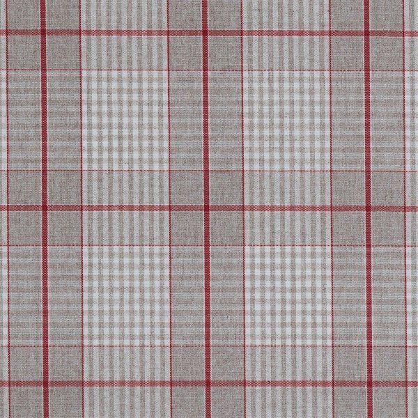 Tissu cir textile Daniella ruta rouge