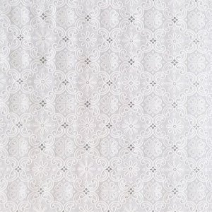 Toile cirée PVC Lace - Blanc Toile cirée PVC Lace - Blanc