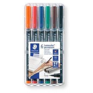 OH Pens permanents 0,4 mm - 6 stylos OH Pens permanents 0,4 mm - 6 stylos