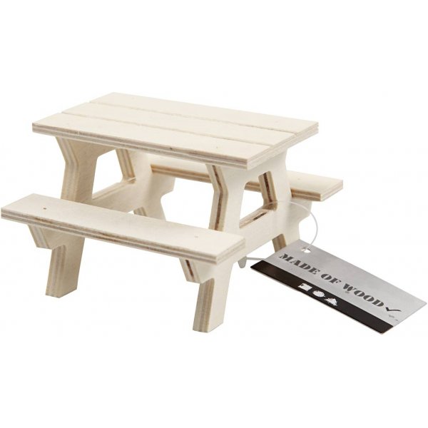 Accessoires Pre Nol - Ensemble table/banc