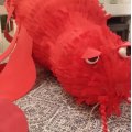 Image client Feuille de caoutchouc mousse 300 x 450 x 2 mm - rouge