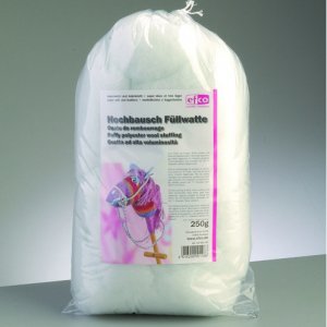 Rembourrage polyester moelleux - blanc Rembourrage polyester moelleux - blanc