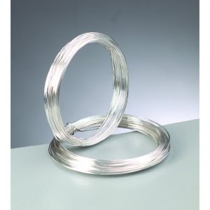 Fil de cuivre 0,80 mm - argenté 6 m Fil de cuivre 0,80 mm - argenté 6 m
