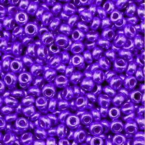 Rocailles métallisées - violet Rocailles métallisées - violet