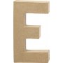 Lettre en carton - E - 5 cm