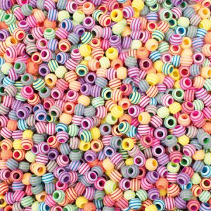 Perles rayées Perles rayées