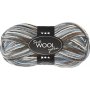 Fil à chaussettes - harmonie bleu/gris - 50 g