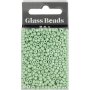 Perles de rocaille - vert clair - 25 g