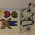 Image client Perles en plastique Lettres, rondes