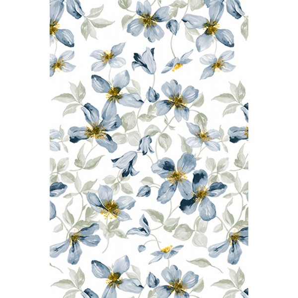 Toile cire PVC Lys