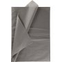 Papier de soie - gris fonc - 50 x 70 cm - 14 g -25 feuilles