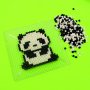 Perles de pipe en seau 5000 pcs - m�lange noir et blanc