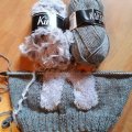 Image client Fil DROPS Karisma Mix - 50g - Gris moyen (21)