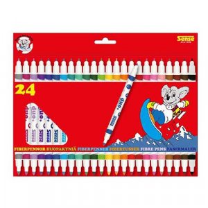 Stylos fibre Double pointe Sense - 24 stylos Stylos fibre Double pointe Sense - 24 stylos