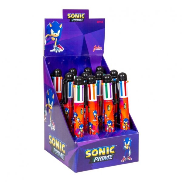 Sonic - Crayons multicolores paquet de 12