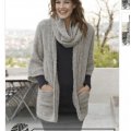 Image client Fil DROPS Alpaca Bouclé Mix - 50g - Marron (0602)