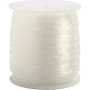 Fil lastique bijoux - 0,8 mm - rond - 100 m