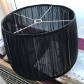 Image client Tissu Organza uni Noir - 150 cm