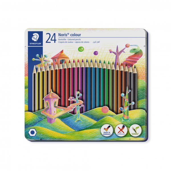 Crayons de couleur Noris Color - 24 crayons