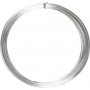 Fil d'aluminium - 1 mm - argent - 16 m