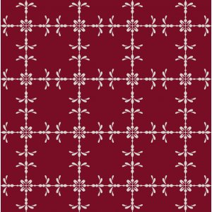 Toile cirée textile Holm rouge/lin Toile cirée textile Holm rouge/lin