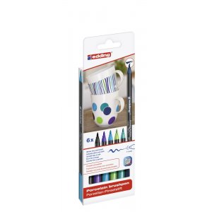 Stylo en porcelaine Edding 4200 - Couleurs froides Stylo en porcelaine Edding 4200 - Couleurs froides