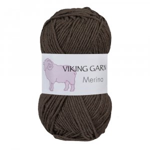 Fil Viking Mérinos 50g - Marron (808) Fil Viking Mérinos 50g - Marron (808)