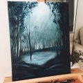 Image client Peinture acrylique W&N Galeria 500ml - 386 Mars Noir